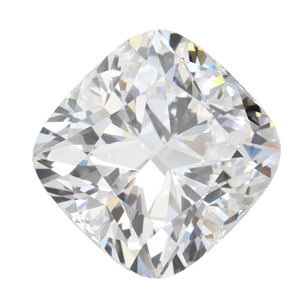 3 Carat D VVS2 Cushion Lab Diamond