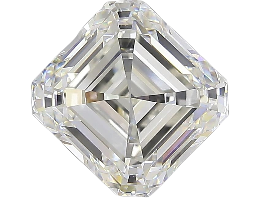 5.03 Carat F VVS2 Asscher Lab Diamond