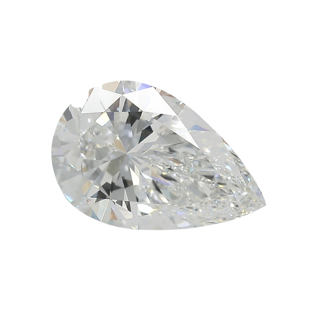 3.2 Carat E VVS2 Pear Lab Diamond