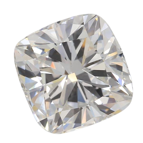 3.06 Carat F VVS2 Cushion Lab Diamond