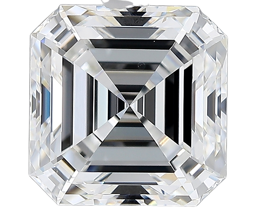 3.07 Carat E VVS2 Asscher Lab Diamond