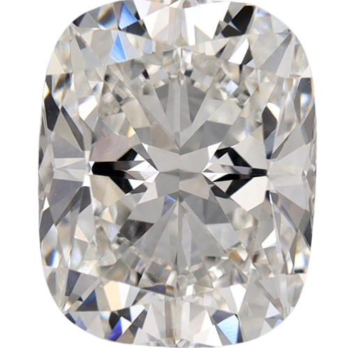 4.05 Carat F VVS2 Elongated Cushion Lab Diamond
