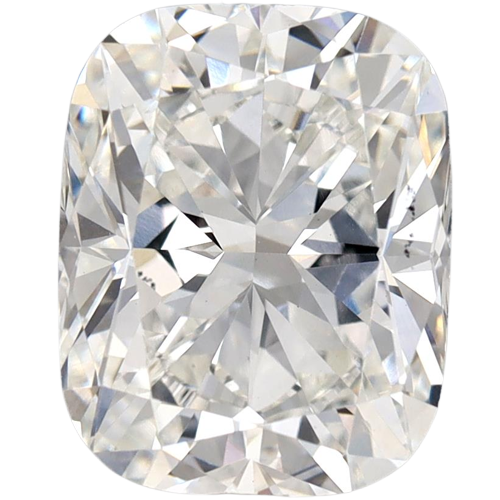 4.09 Carat F VVS2 Elongated Cushion Lab Diamond