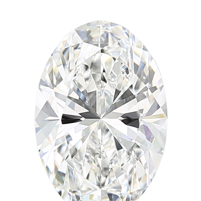 3.07 Carat F VVS2 Oval Lab Diamond