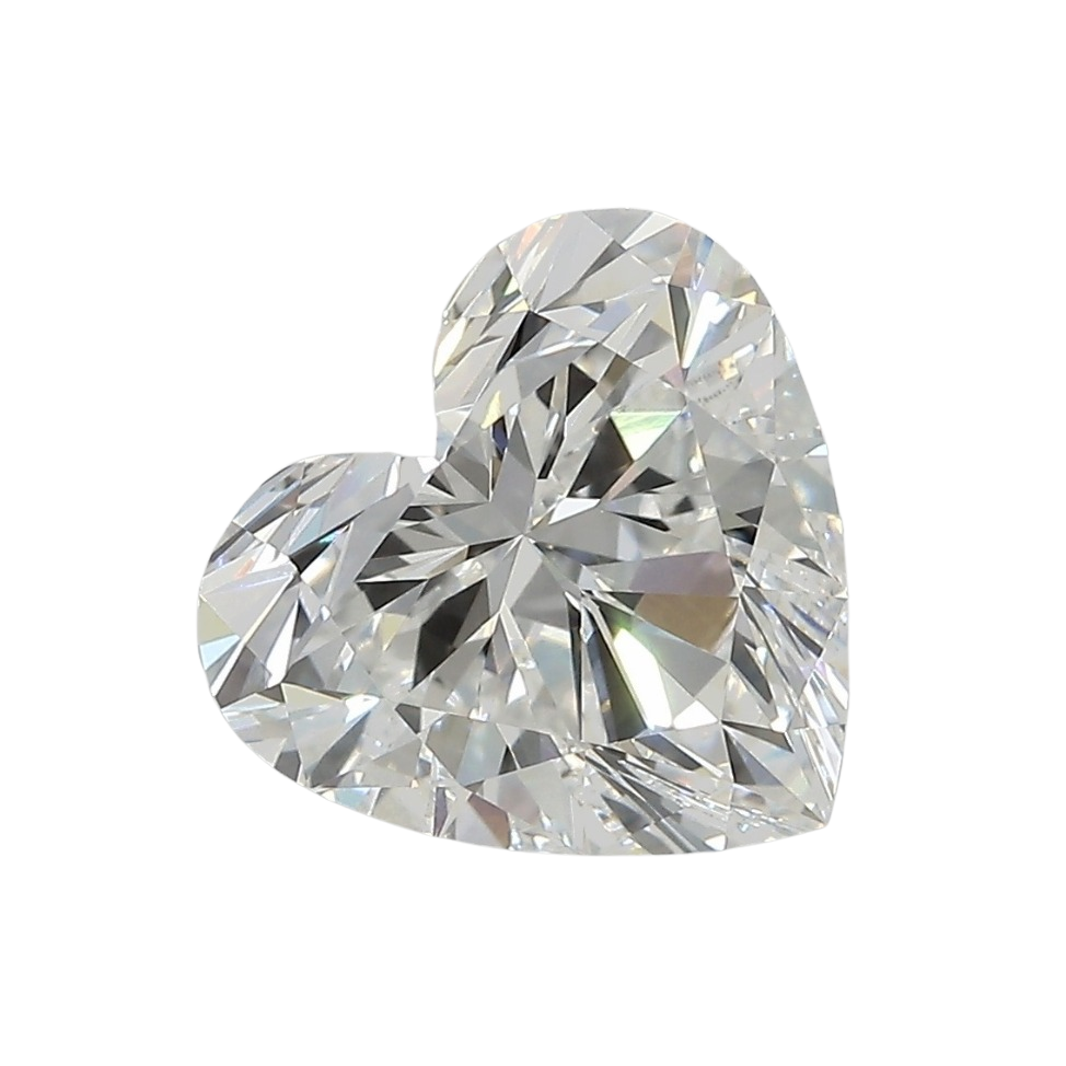 3.4 Carat E VVS2 Heart Lab Diamond