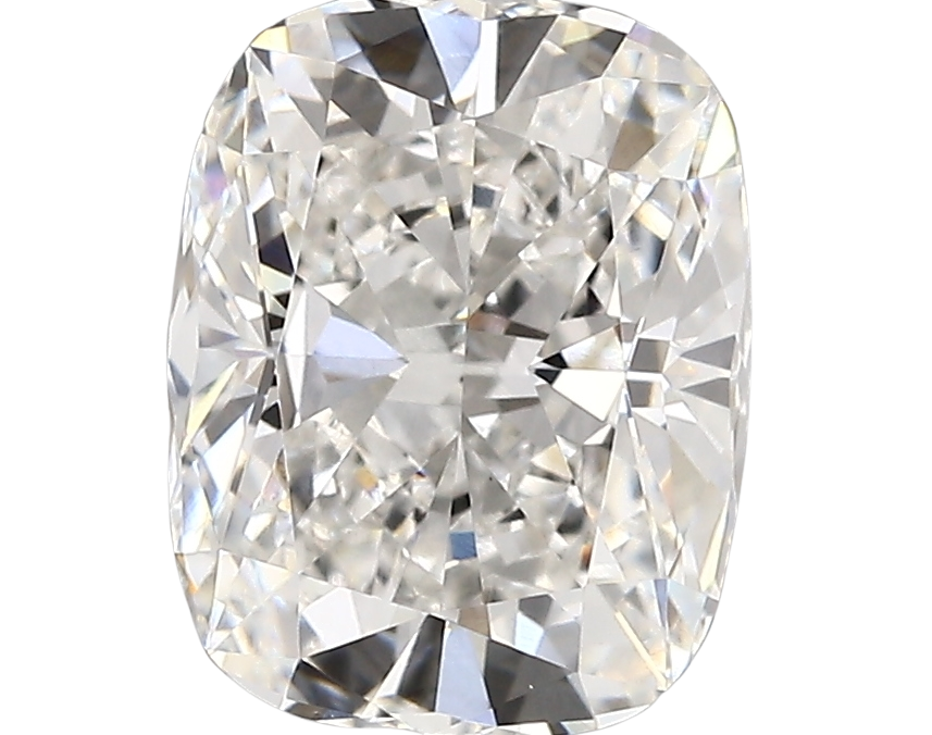 3 Carat F VVS2 Elongated Cushion Lab Diamond