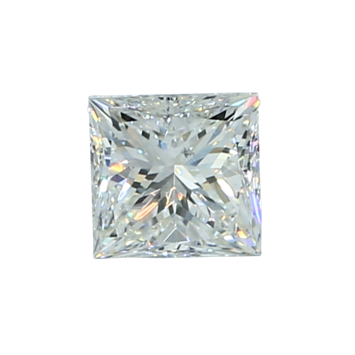 0.71 Carat J SI1 Princess Natural Diamond