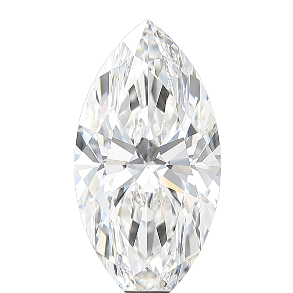 3.01 Carat F VVS2 Marquise Lab Diamond