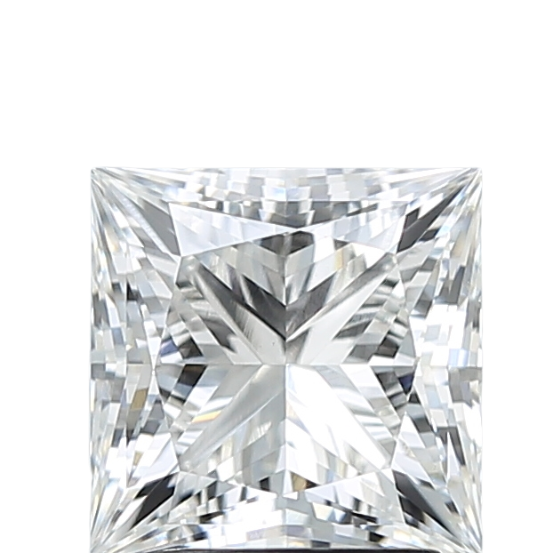 3.01 Carat F VVS2 Princess Lab Diamond