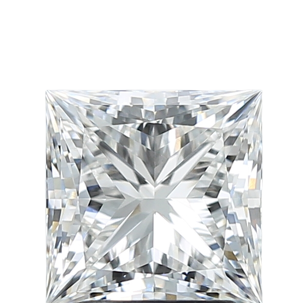 3.02 Carat F VVS2 Princess Lab Diamond