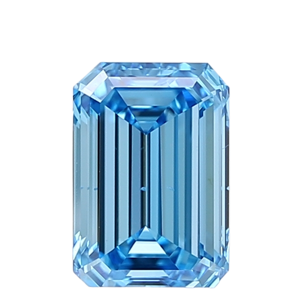 1.51 Carat BLUE VS2 Emerald Lab Diamond