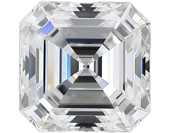 3.01 Carat E VVS2 Asscher Lab Diamond
