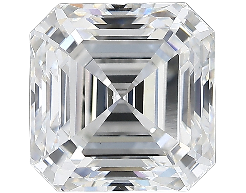 3 Carat E VVS2 Asscher Lab Diamond
