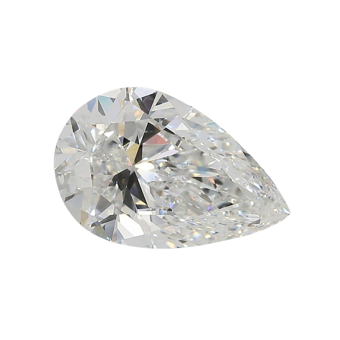 3.34 Carat E VVS2 Pear Lab Diamond