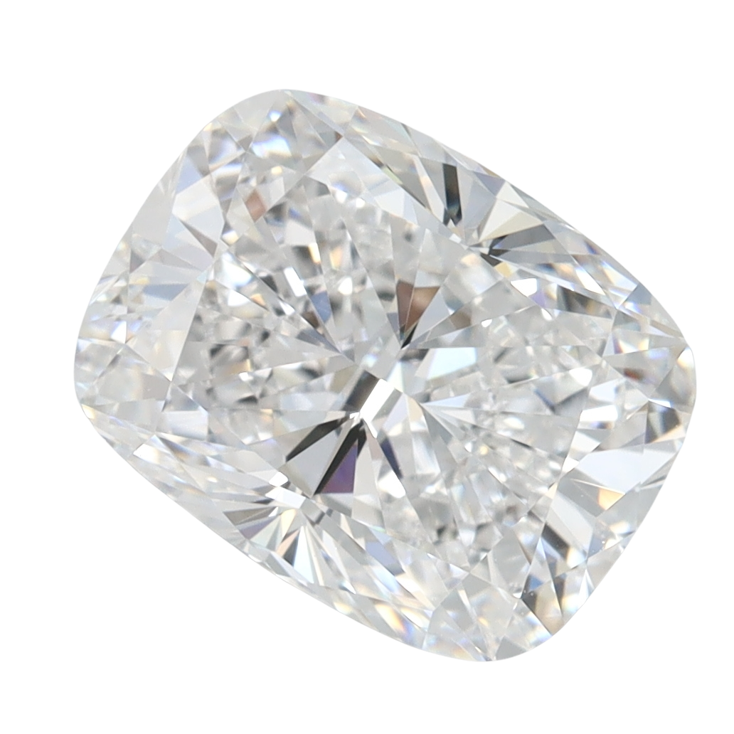 3 Carat D VVS2 Elongated Cushion Lab Diamond
