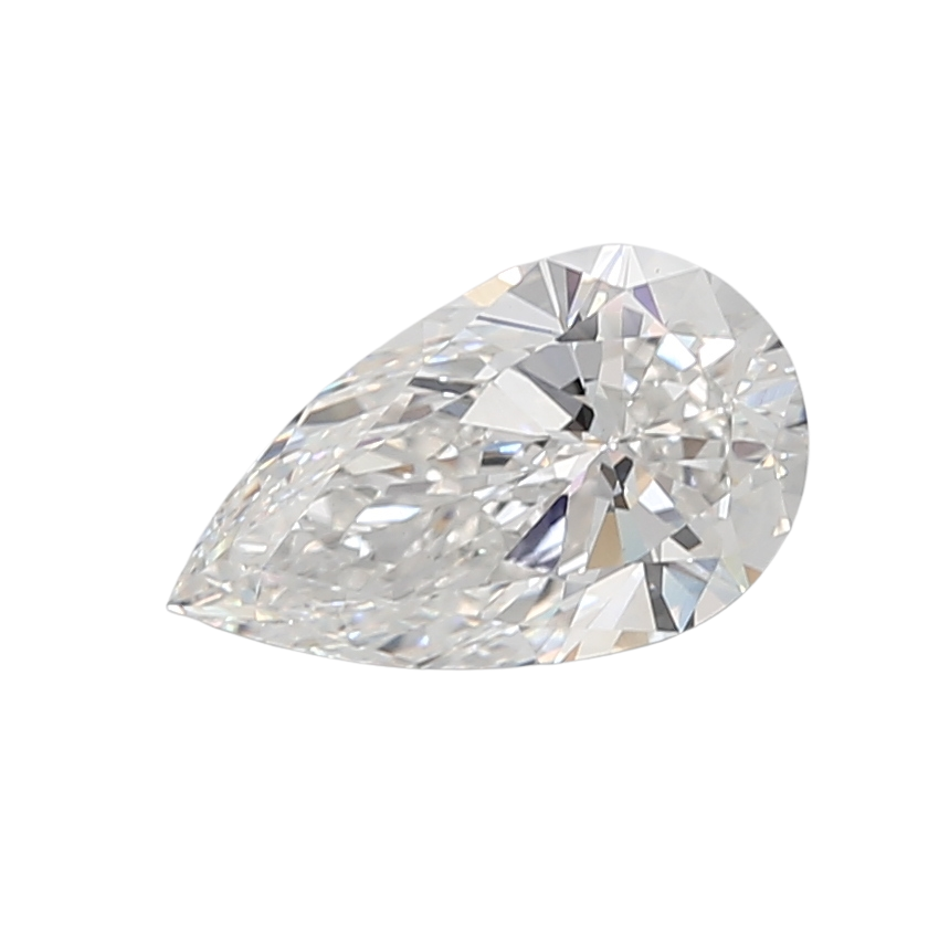 3.4 Carat F VVS2 Pear Lab Diamond