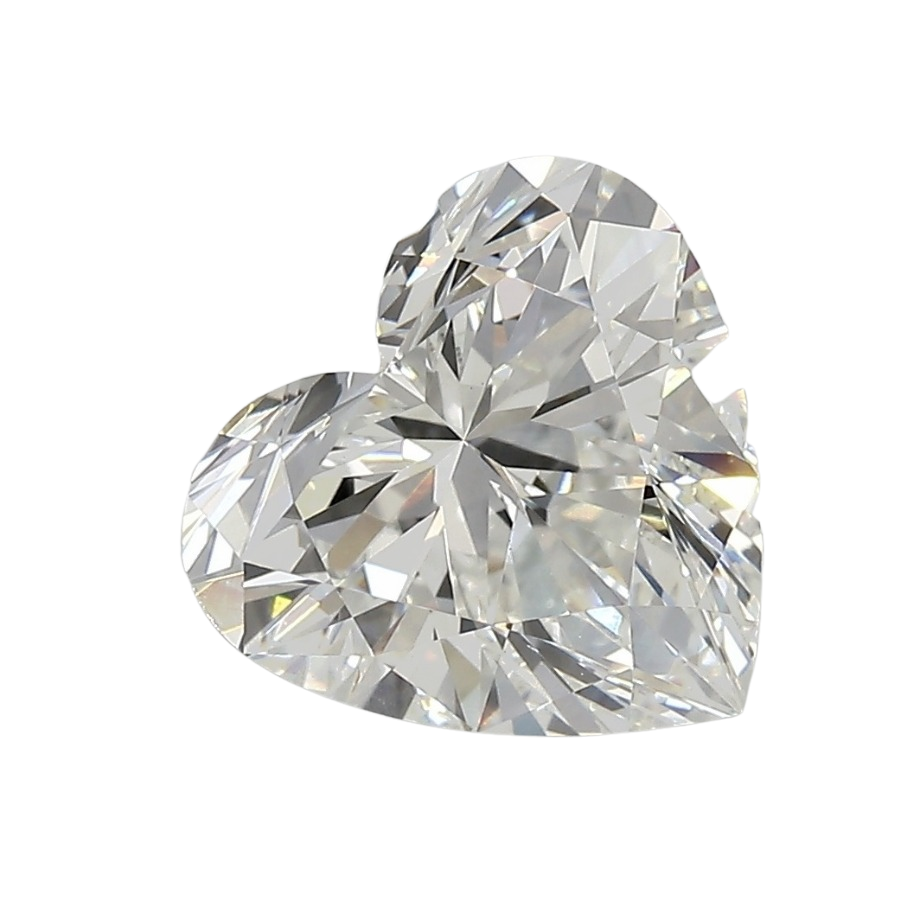 3.13 Carat F VVS2 Heart Lab Diamond