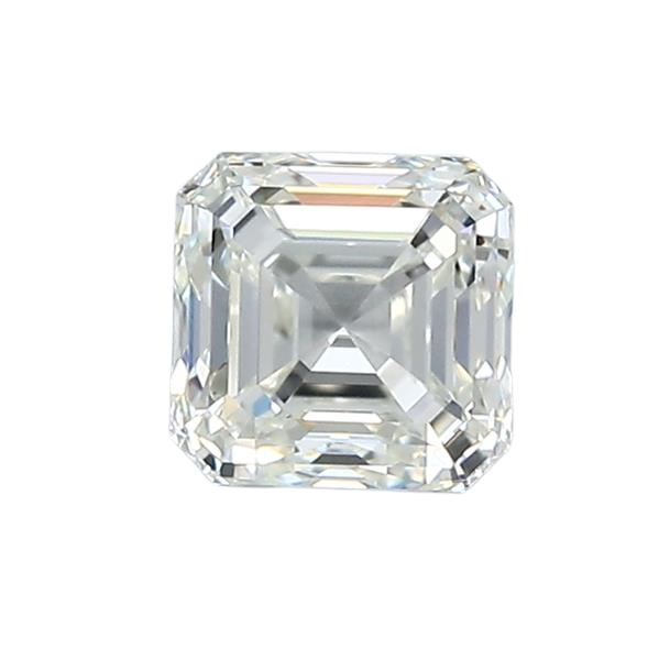 0.9 Carat J VVS1 Asscher Natural Diamond