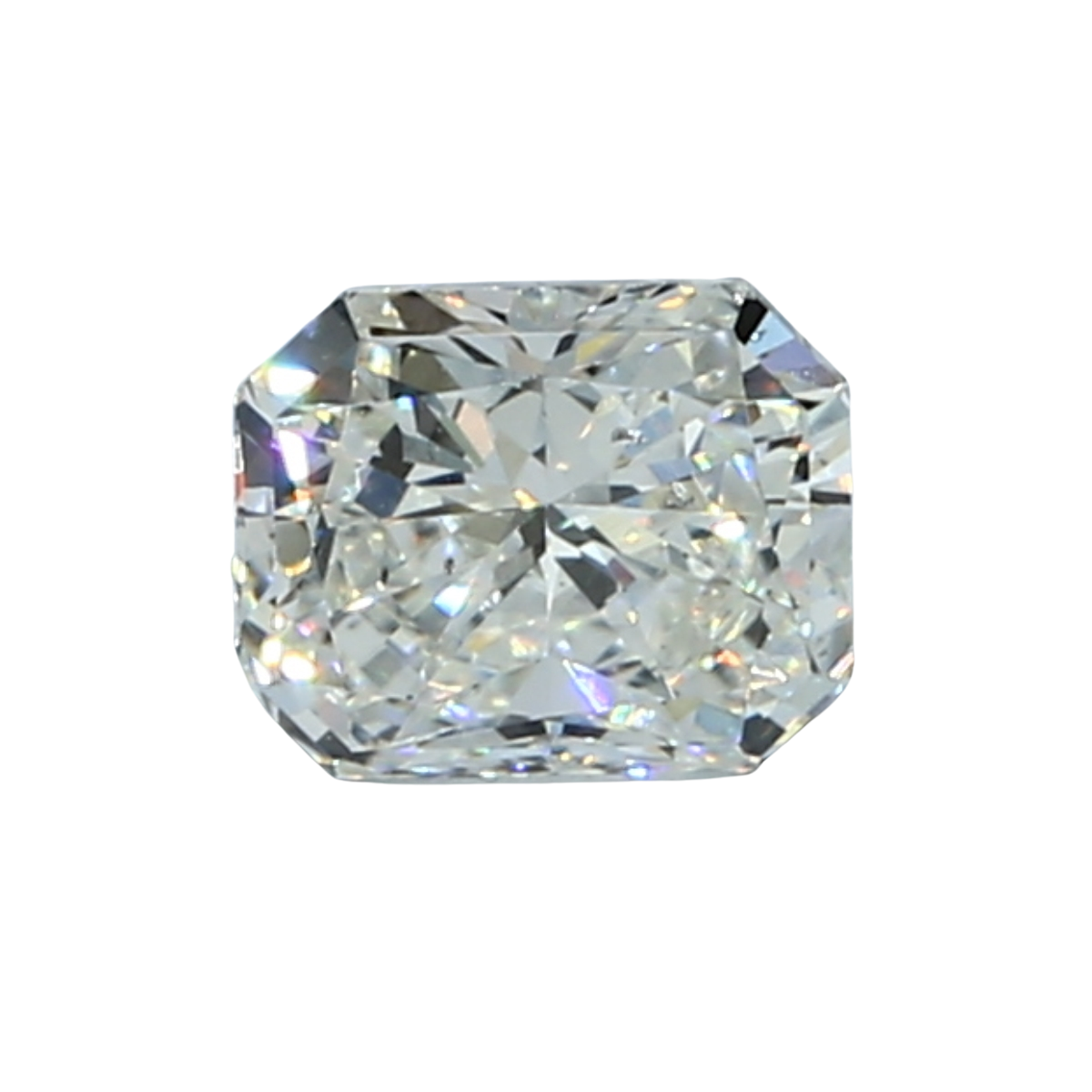 0.84 Carat J SI1 Radiant Natural Diamond
