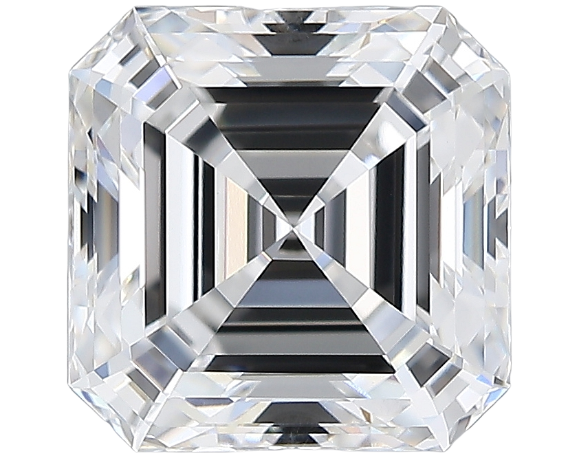 3.21 Carat E VVS2 Asscher Lab Diamond