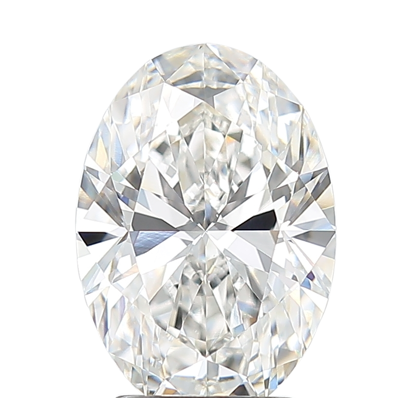 3.09 Carat F VVS2 Oval Lab Diamond