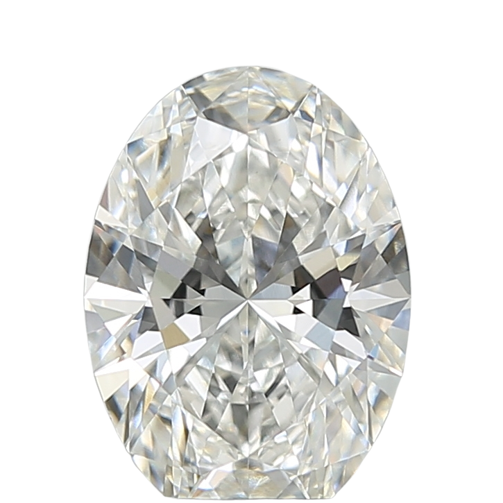 3.08 Carat F VVS2 Oval Lab Diamond