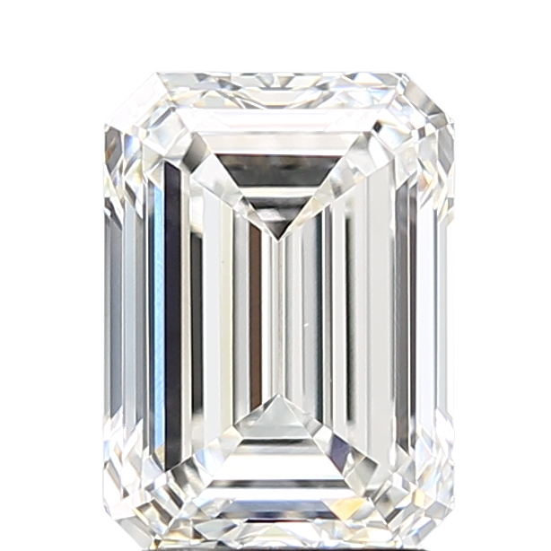 3.02 Carat F VVS2 Emerald Lab Diamond