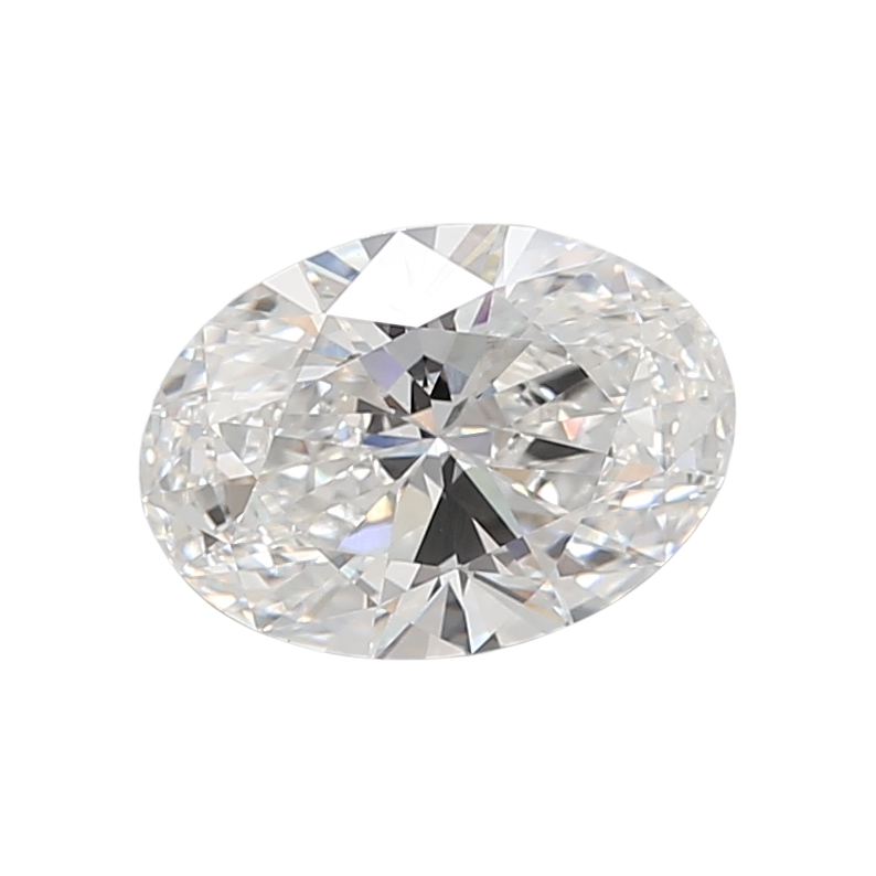 3.58 Carat E VVS2 Oval Lab Diamond