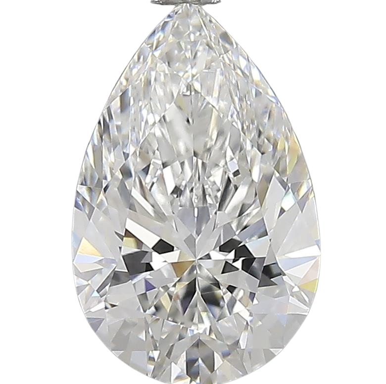 3.07 Carat E VVS2 Pear Lab Diamond