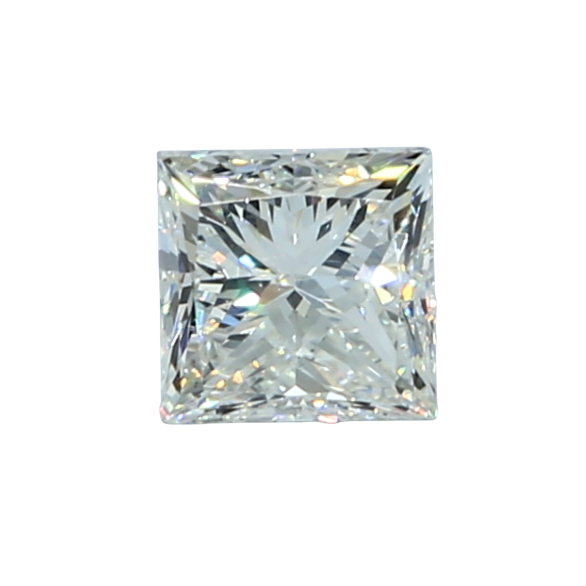 0.8 Carat J VS2 Princess Natural Diamond