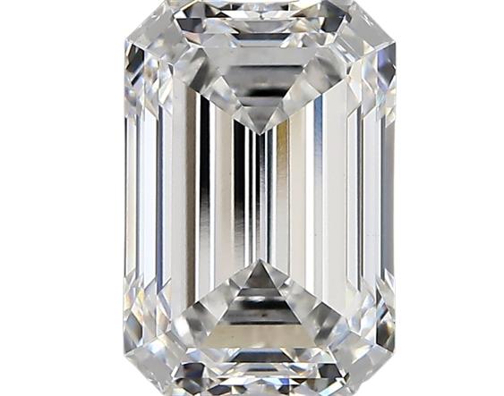 3.02 Carat E VVS2 Emerald Lab Diamond