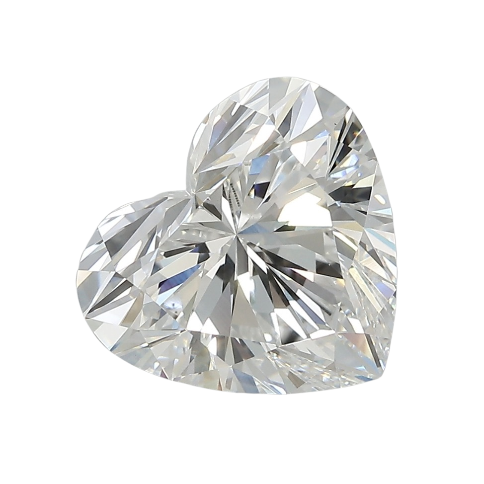 3.08 Carat E VVS2 Heart Lab Diamond