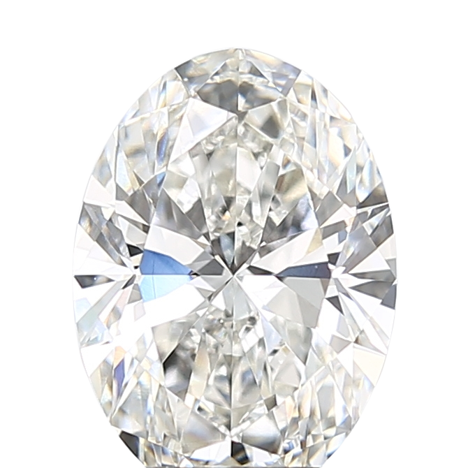 3.05 Carat F VVS2 Oval Lab Diamond