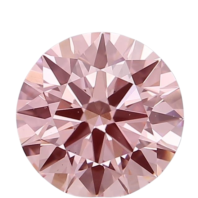 0.97 Carat PINK VS2 Round Lab Diamond