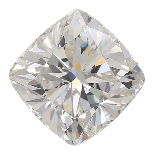 3.04 Carat F VVS2 Cushion Lab Diamond