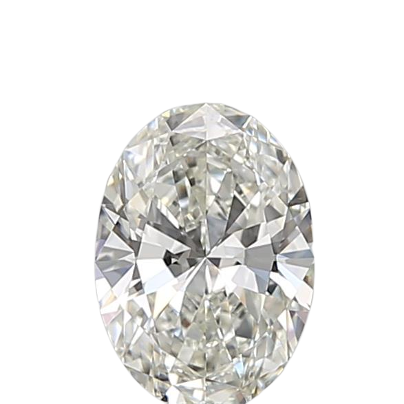 0.55 Carat H VVS1 Oval Natural Diamond