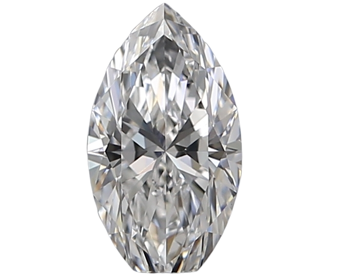 0.56 Carat D VS2 Marquise Natural Diamond