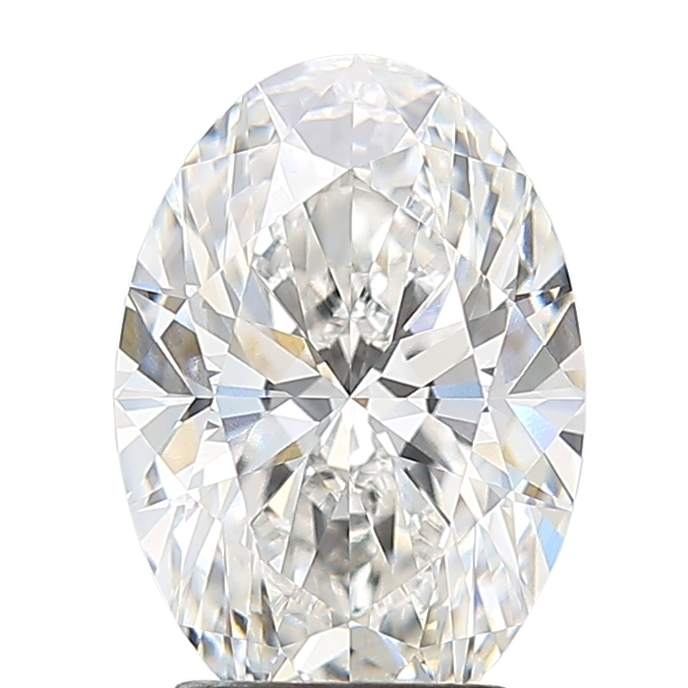 3.03 Carat F VVS2 Oval Lab Diamond