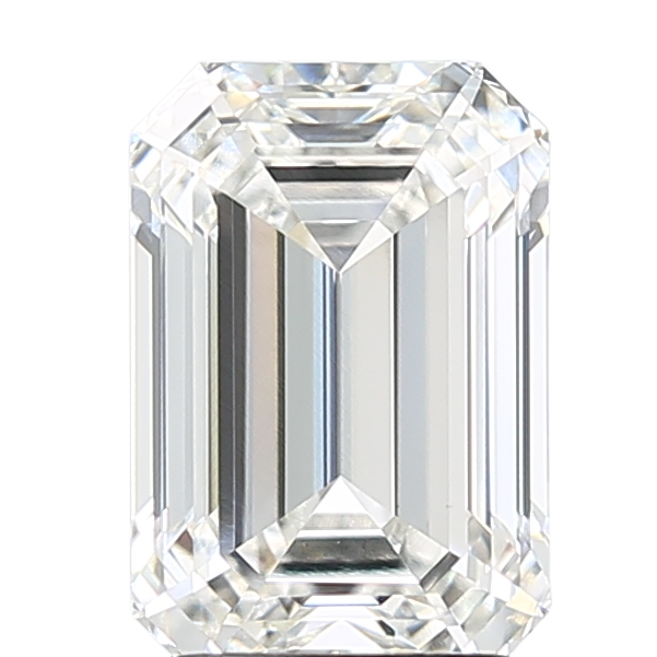 3.08 Carat F VVS2 Emerald Lab Diamond