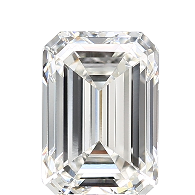 3.01 Carat F VVS2 Emerald Lab Diamond