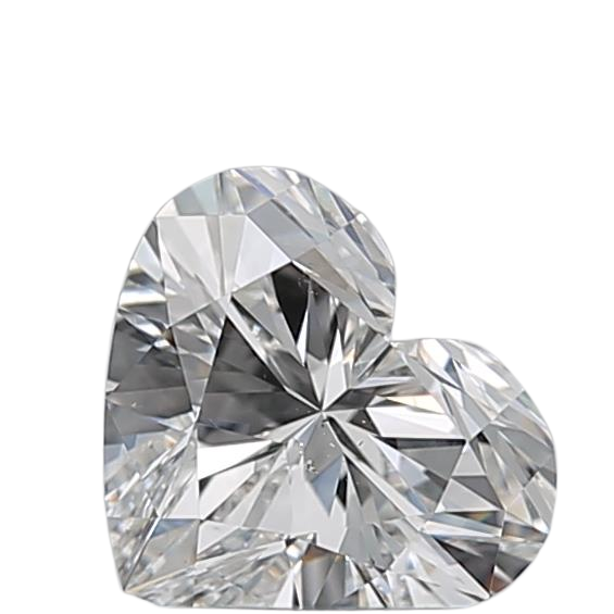 0.61 Carat G SI1 Heart Natural Diamond