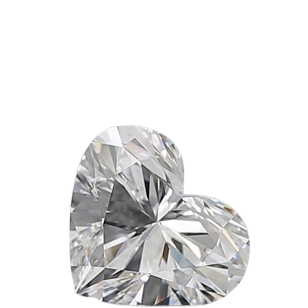 0.51 Carat E SI1 Heart Natural Diamond