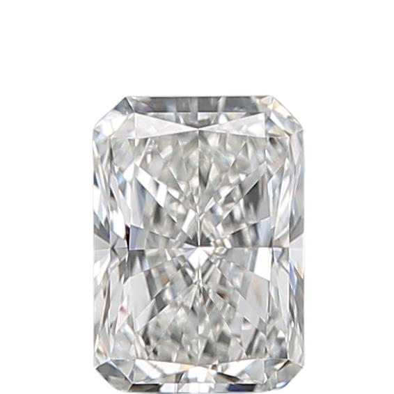 0.52 Carat H VVS1 Radiant Natural Diamond