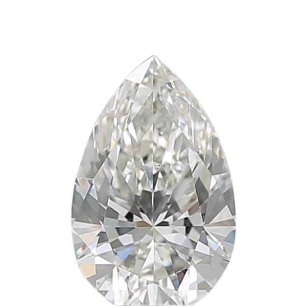 0.51 Carat J VS2 Pear Natural Diamond