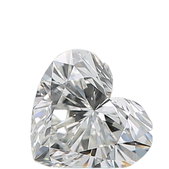 0.56 Carat I SI1 Heart Natural Diamond