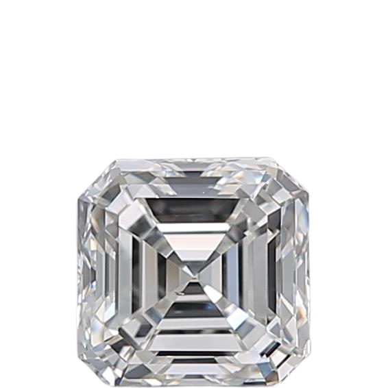 0.5 Carat E VS2 Asscher Natural Diamond