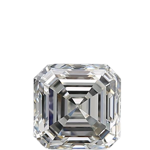 0.9 Carat I VVS2 Asscher Natural Diamond