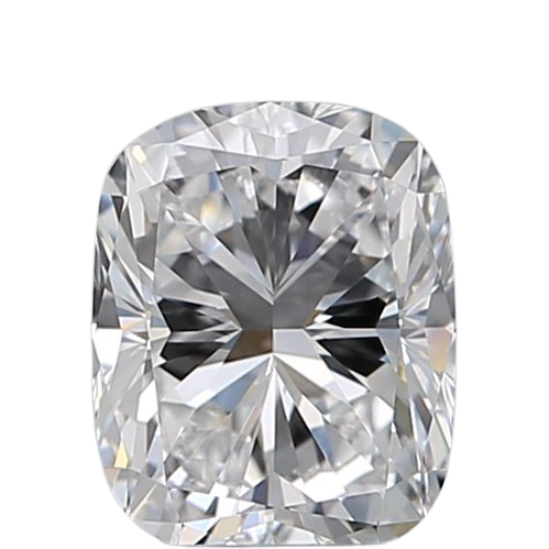 0.7 Carat D VS1 Elongated Cushion Natural Diamond