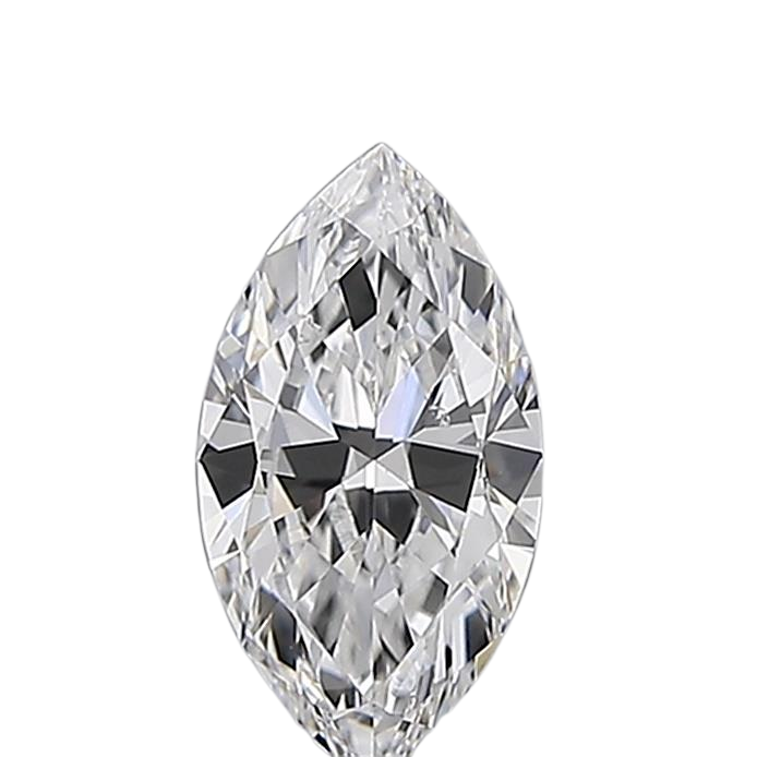 0.5 Carat D SI1 Marquise Natural Diamond