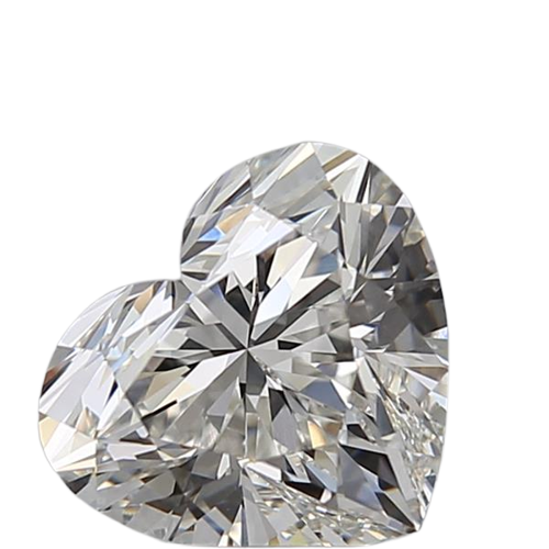 3.01 Carat F VVS2 Heart Lab Diamond